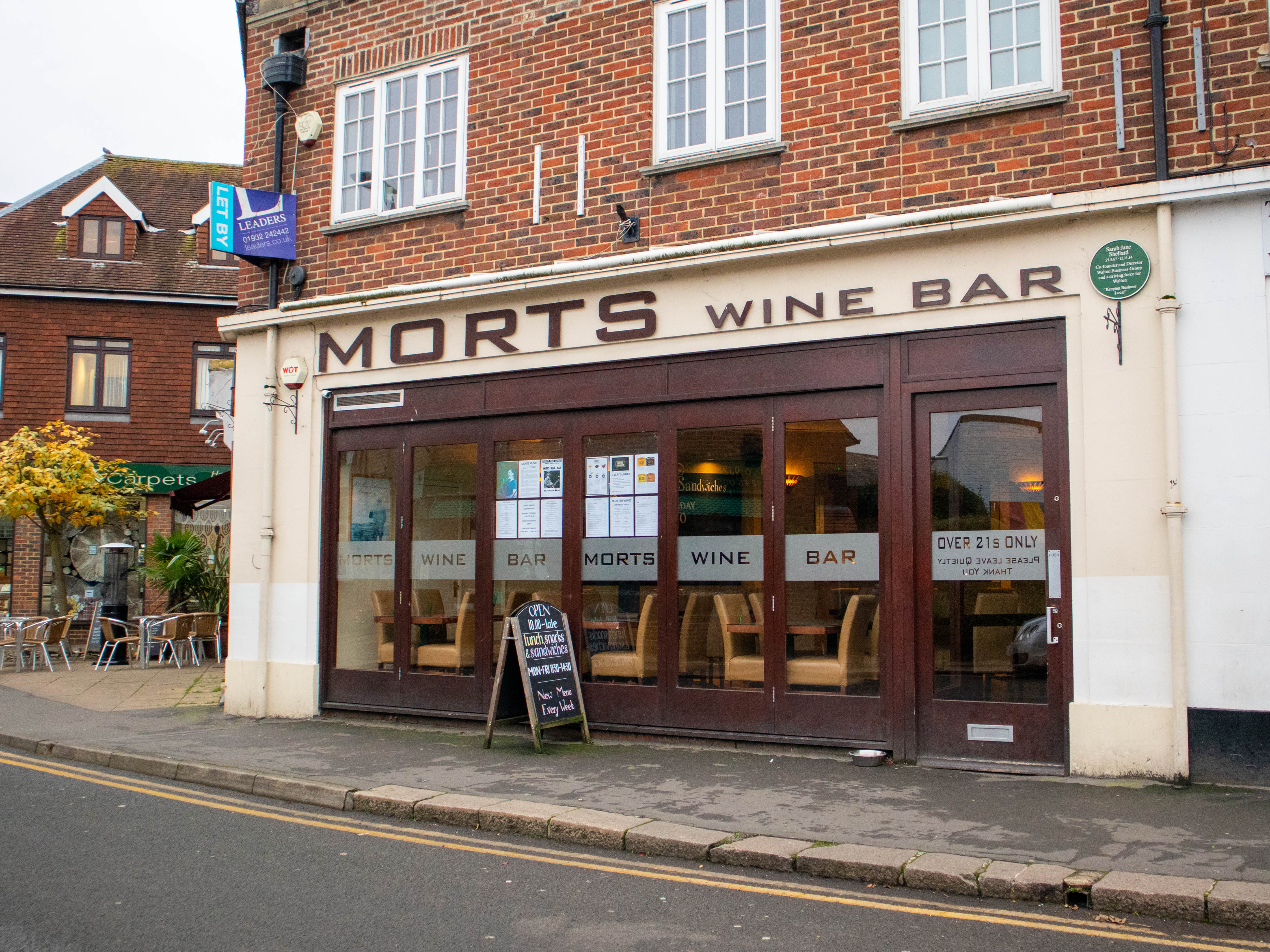 Long-established Surrey restaurant and wine bar sold