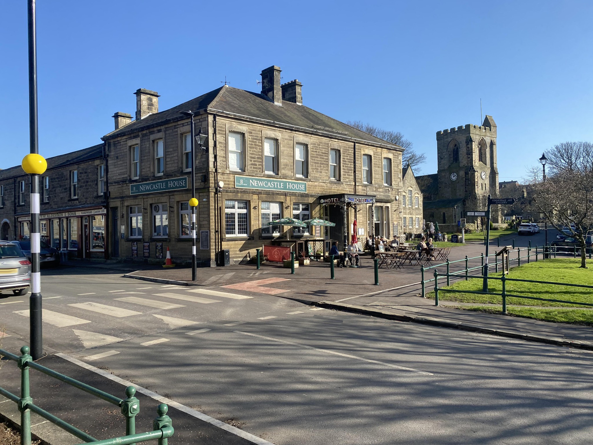 Town centre pub for sale in Northumberland National Park
