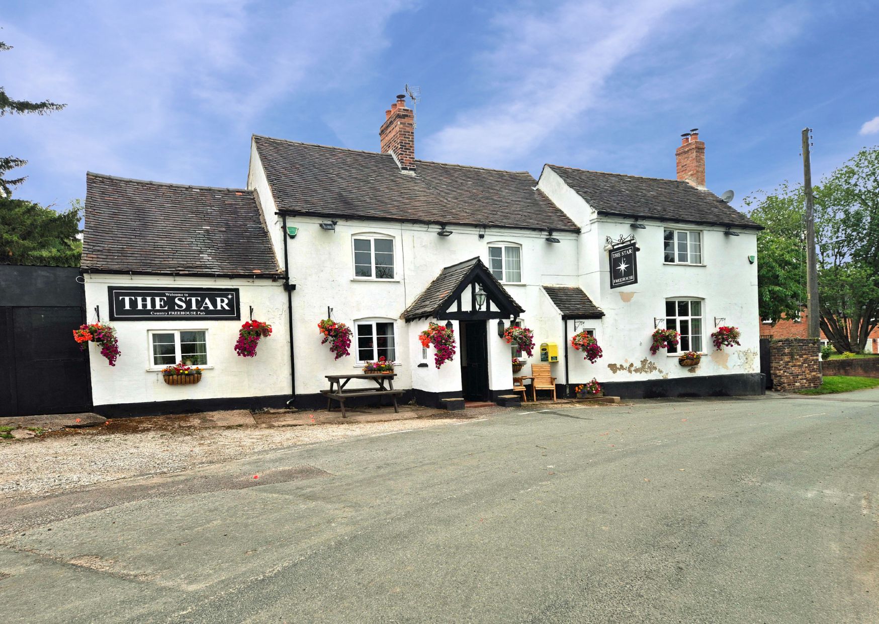 Public house in quaint Staffordshire village let