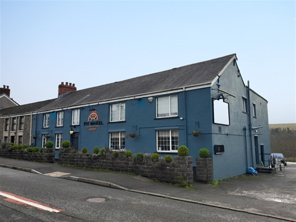 FOR SALE BY PUBLIC AUCTION : PIT WHEEL@TREGIB, BRYNAMMAN, AMMANFORD, CARMARTHENSHIRE