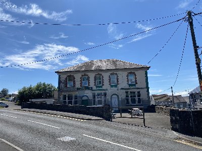 CARMARTHENSHIRE - LARGE COMMERCIAL PROPERTY and PLOT OF 0.85 ACRES FOR SALE BY PUBLIC AUCTION